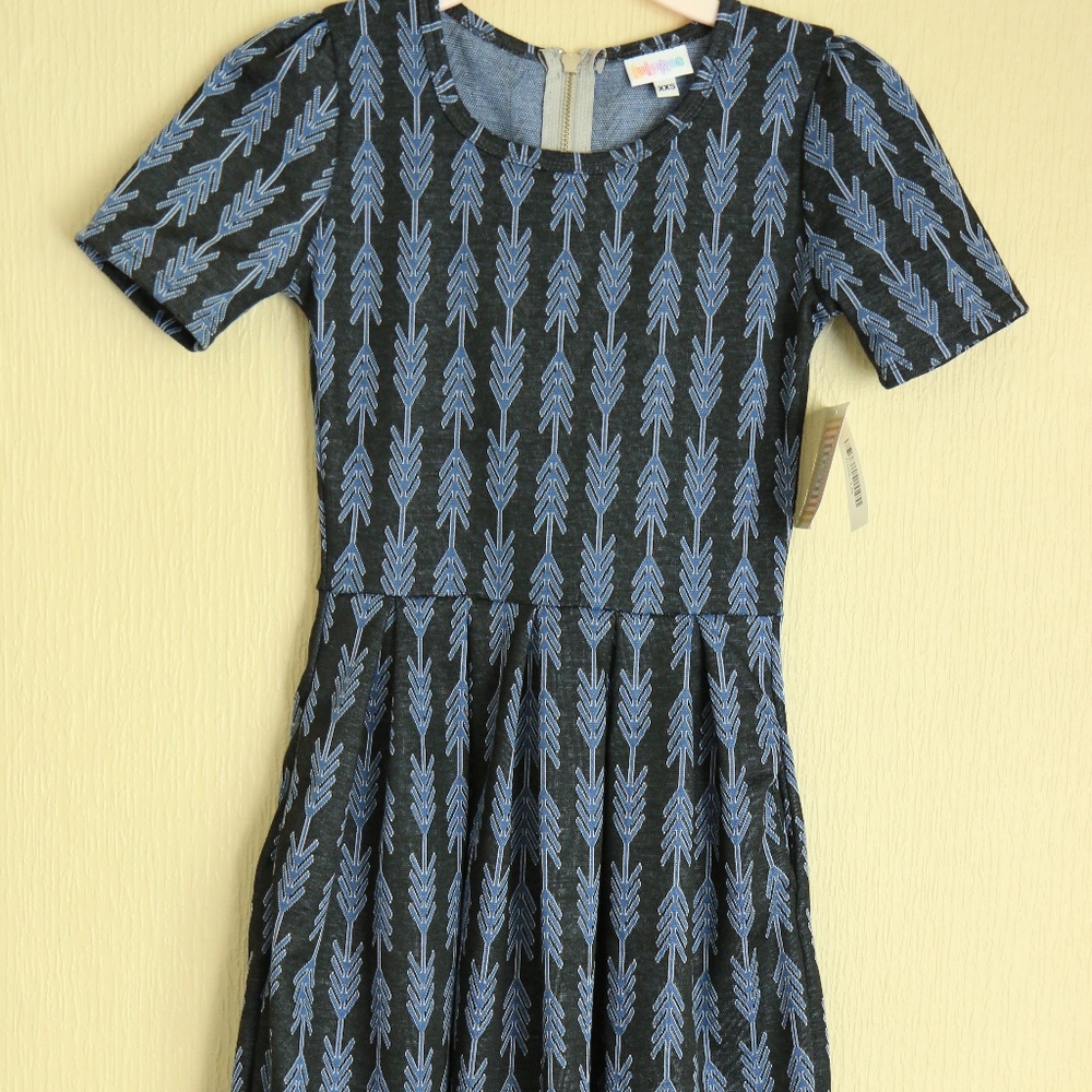 LuLaRoe Amelia Dress - XXS - brand new w/tags